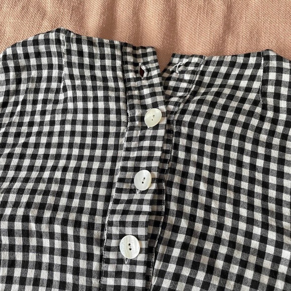 Soft Gingham Baby Tee - PLEASE COMMENT BEFORE BUYING - Picture 4 of 4